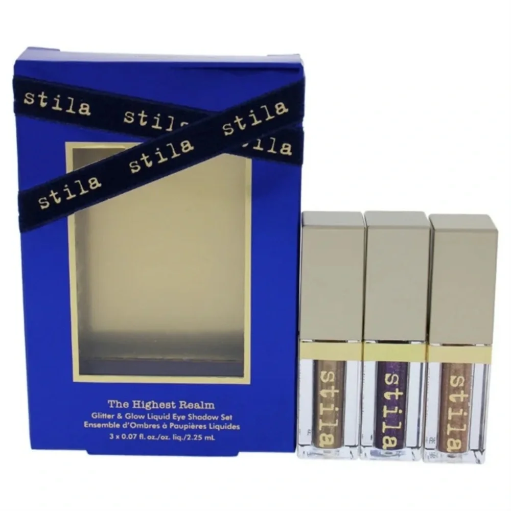 Stila The Highest Realm Glitter & Glow Liquid Eyeshadow Set NEW IN BOX
